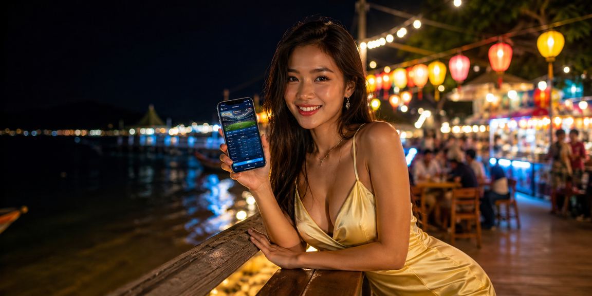 Người chơi giao dịch tài chính mobile tại Phú Quốc