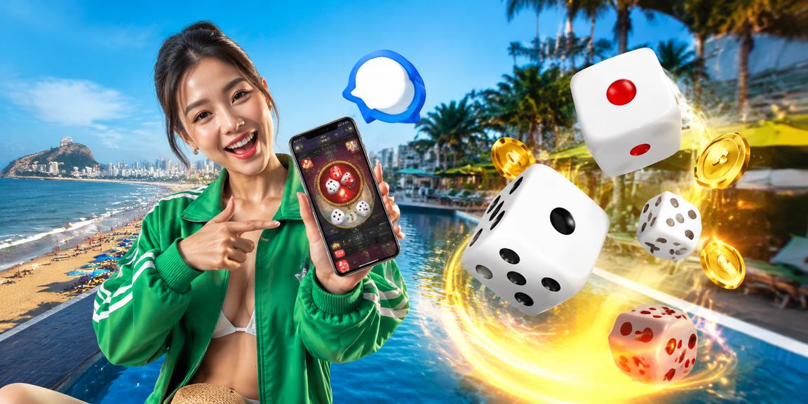 Khu vực Vũng Tàu chơi Tài Xỉu sôi động đặc sắc trên nền biển xanh